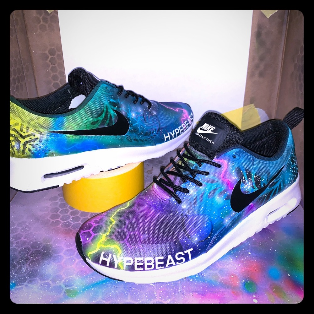 Nike AirMax Thea Custom Galaxy Hypebeast